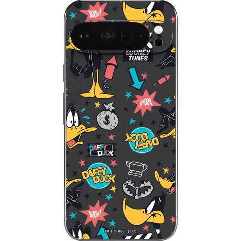 Looney Tunes Daffy Duck Patches Pixel 9 Pro XL Skin